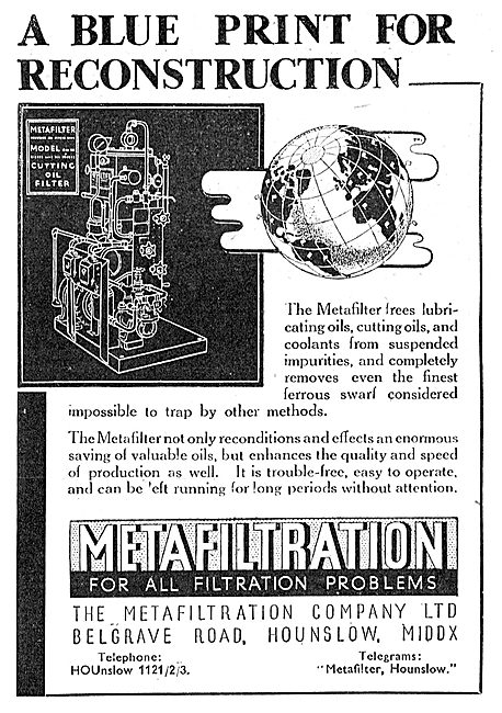 Metafiltration - Filtration                                      