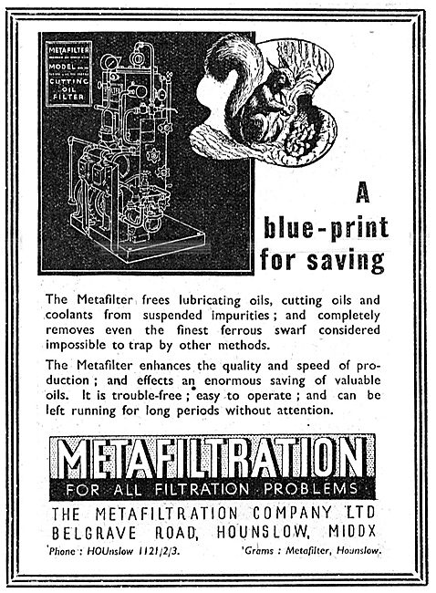 Metafiltration - Filtration                                      