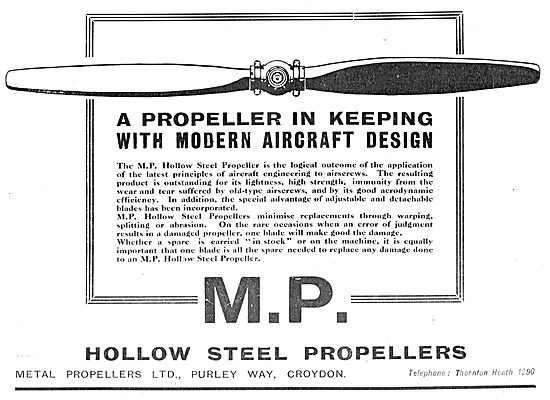 MP Modern Design Metal Propellers                                