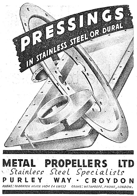 Metal Propellers Pressings In Stainless Steel                    