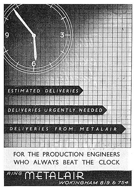 Metalair Aircraft Production Engineering                         