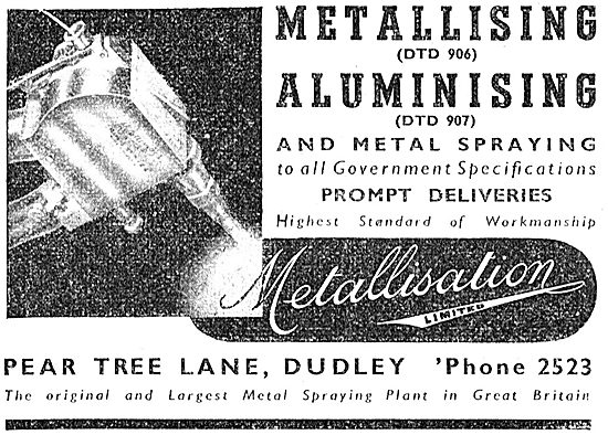 Metallisation Aluminising & Metal Spraying                       