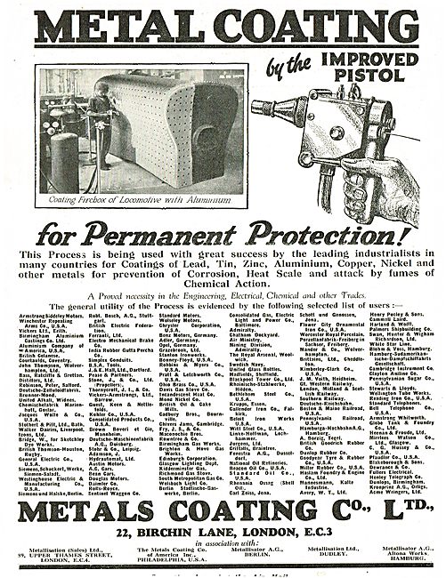 Metals Coating - Aircraft Corrosion Prevention Treatments        