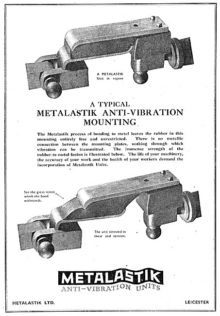 Metalstik Anti-Vibration Mountings & Couplings                   