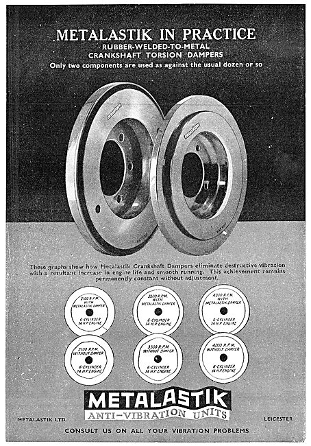 Metalastik  Anti-Vibration Mountings & Couplings                 