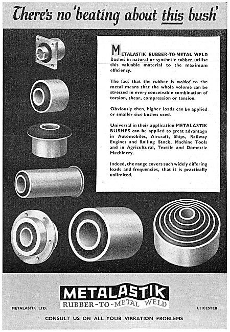 Metalastik Anti-Vibration Mountings & Couplings                  