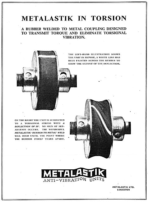 Metalastik Anti-Vibration Mountings & Couplings                  