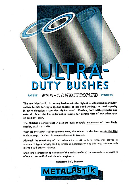 Metalastik  Ultra-Duty Bushes                                    