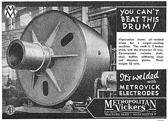 Metrovick Arc-Welding Electrodes                                 