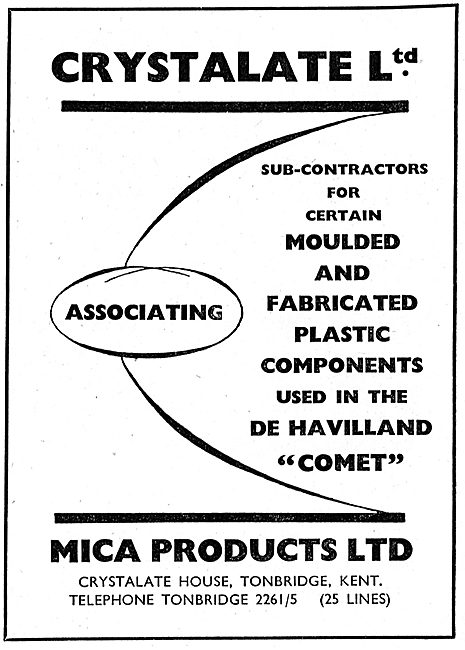 Mica Products Ltd. Crystalate Ltd. Plastic Components            