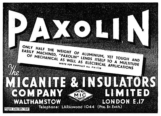 Micanite Paxolin Insulators                                      