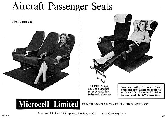 Microcell Aircraft Passenger Seats                               