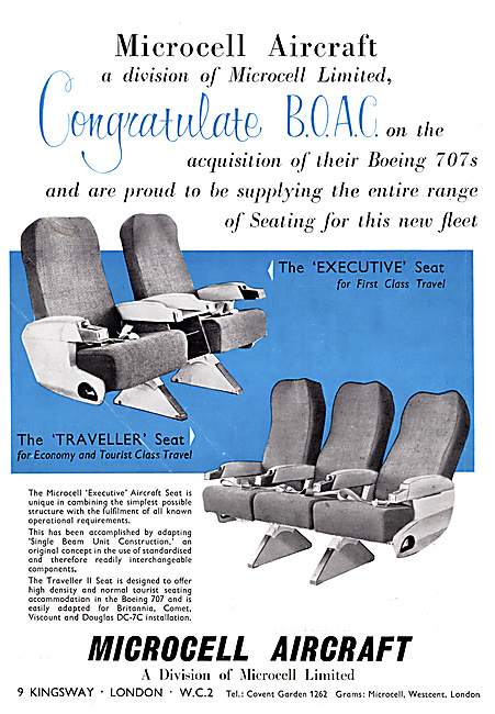 Microcell Aircraft Seats                                         