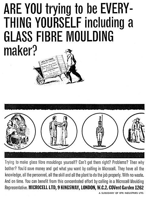 Microcell Glass Fibre Mouldings                                  