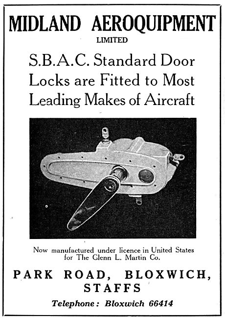 Midland Aeroquipment Latches & Locks                             