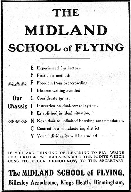 The Midland School Of Flying. Reasons To Choose Us.              