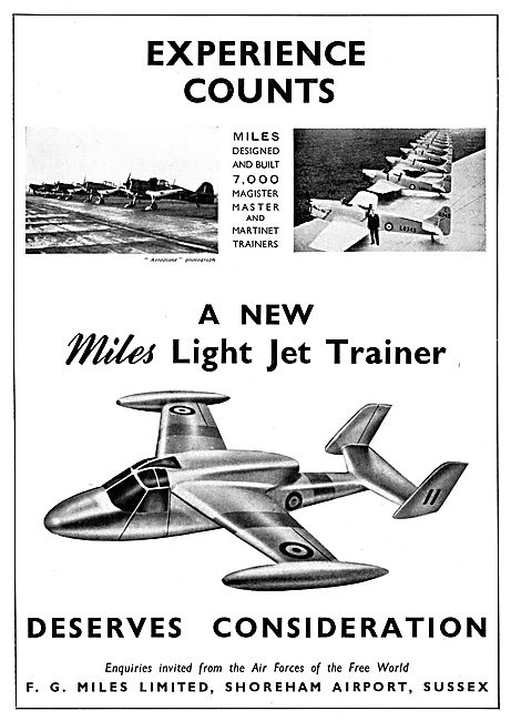 F.G.Miles Light Jet Trainer Proposal (Student)                   
