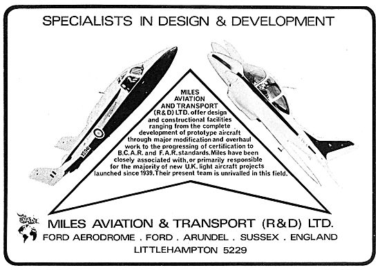 Miles Aviation & Transport - Ford Aerodrome - Miles Student      