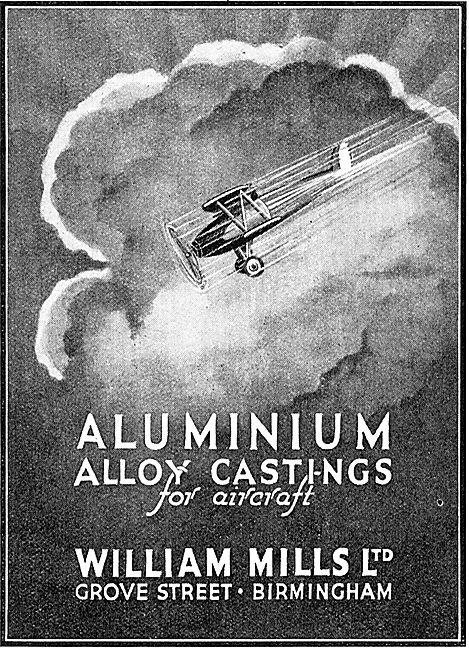 William Mills - Aluminium Castings For Aircraft                  