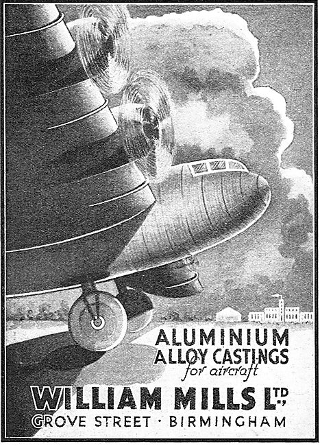 William Mills - Aluminium Castings For Aircraft                  