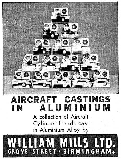 William Mills - Aluminium Castings For Aircraft                  