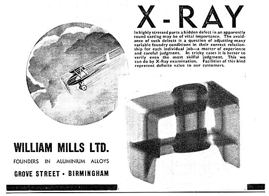 William Mills Aluminium Alloy Castings X-RAY Testing             