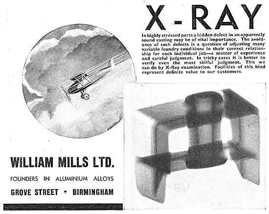 William Mills Aluminium Founders - X Ray Inspection Machinery    