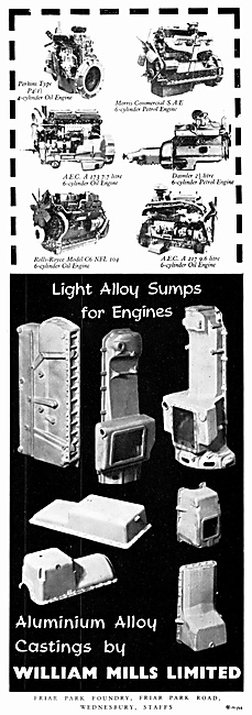 William Mills Aluminium Alloy Castings                           