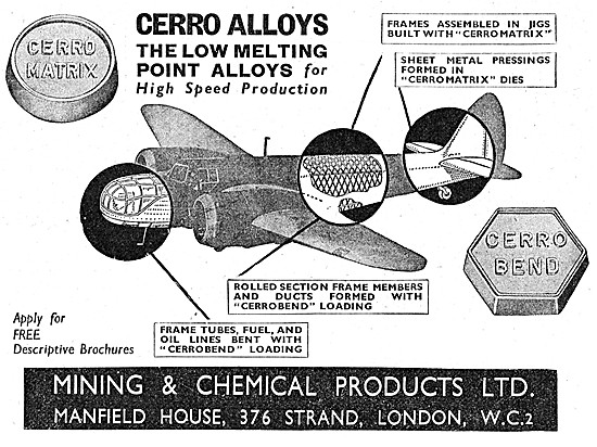 Mining & Chemical CERRO Alloys                                   