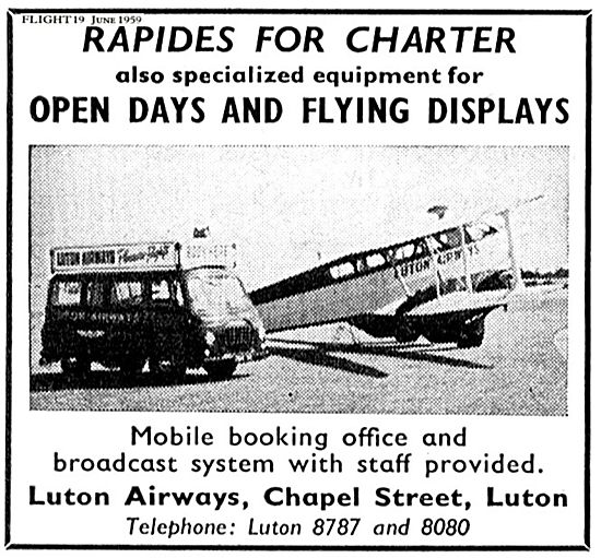 Luton Airways Chapel Street Luton. Rapides For Charter           