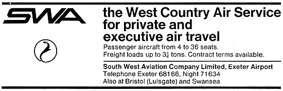 South West Aviation - West Country Air Service                   