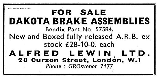 Alfred Lewin Ltd Have Dakota Brake Assemblies In Stock           