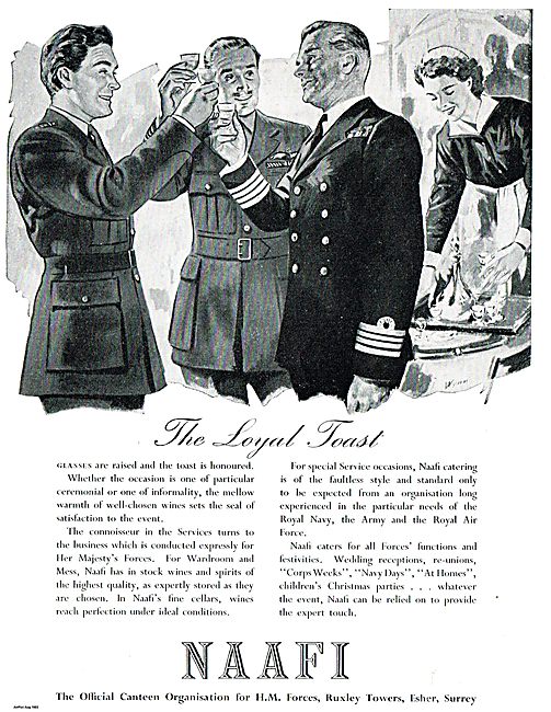NAAFI The Official Canteen Organisation For H.M.Forces           