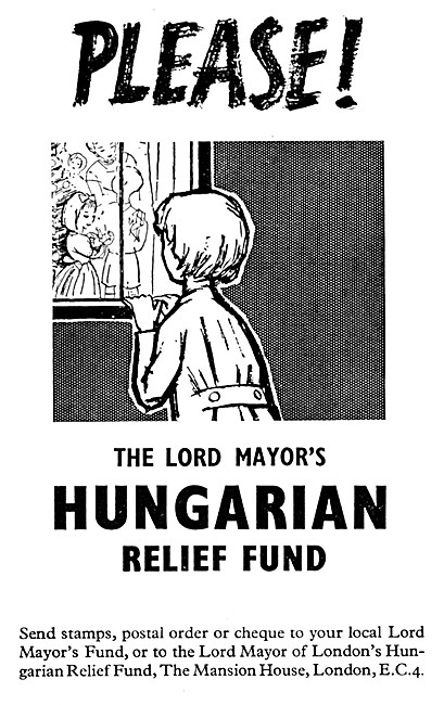 The Lord Mayors Hungarian Relief Fund 1957 Appeal                
