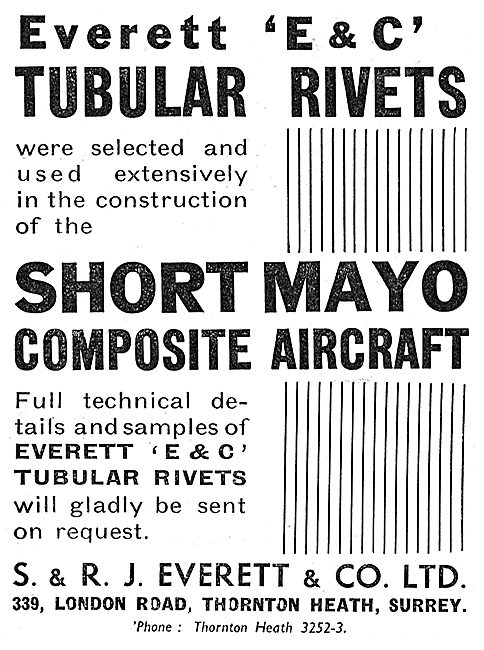 S & R.J.Everett & Co Ltd. Tubular Rivets                         