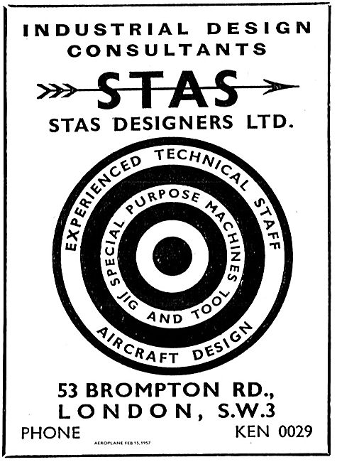 STAS Designers Ltd. Aircraft Design Consultants                  
