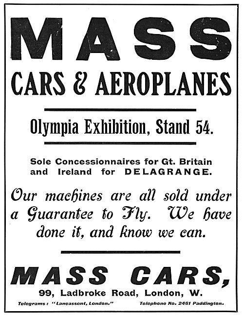 MASS Cars. Delagrange                                            