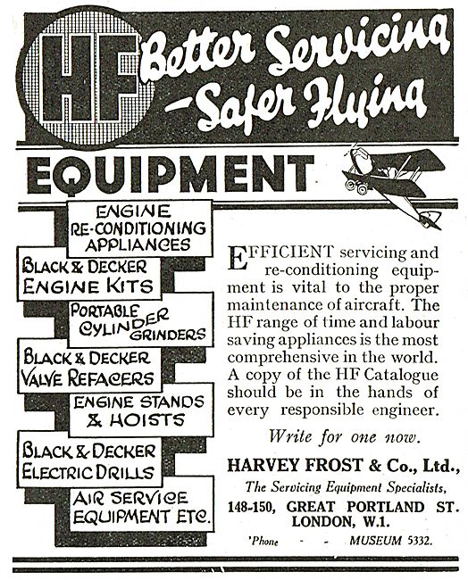 Harvey Frost & Co - Better Servicing - Safer Flying              