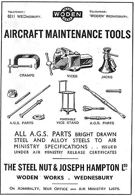 The Steel Nut & Joseph Hampton - Aircraft Maintenance Tools      