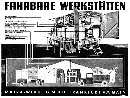 Fahrbare Werkstaten - Mobile Workshop 1941                       