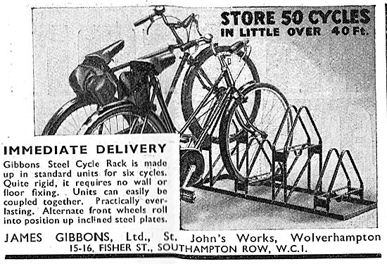 James Gibbons. Steel Cycle Racks                                 