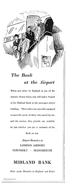 Midland Bank At London, Northolt & Manchester Airports           