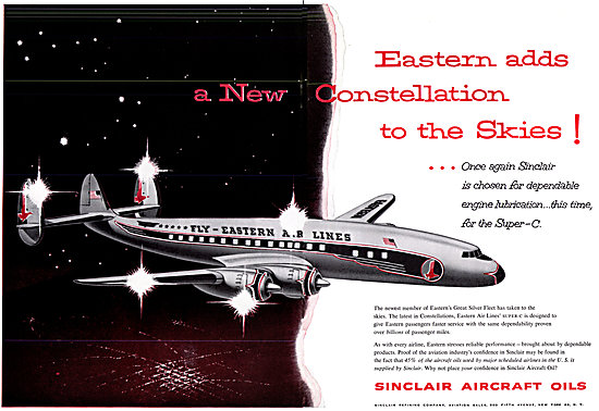 Sinclair Aircraft Oils                                           