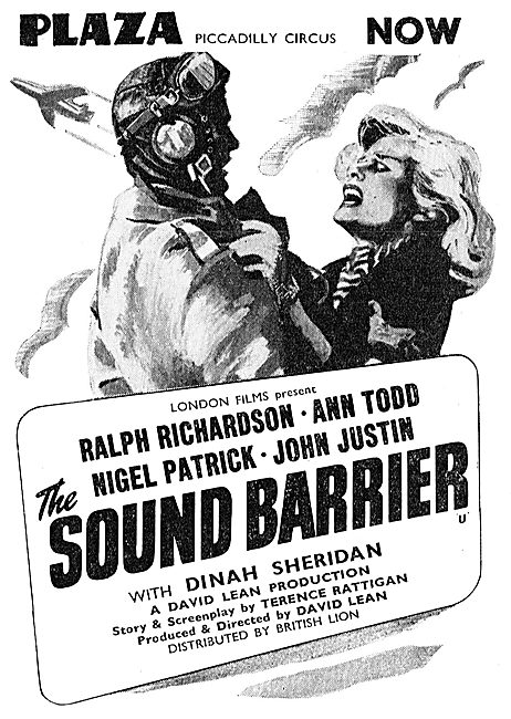 The Sound Barrier Film With Ralph Richardson & Ann Todd          