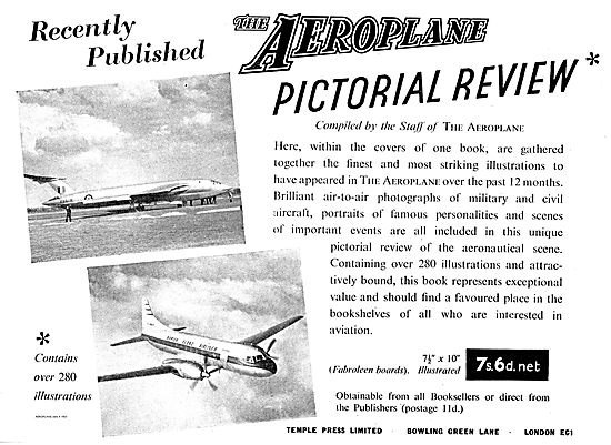 Aeroplane Pictorial Review 1957 Edition                          