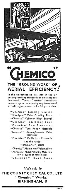 The County Chemical Co: Chemico Rust Preventer & Joint Compounds 