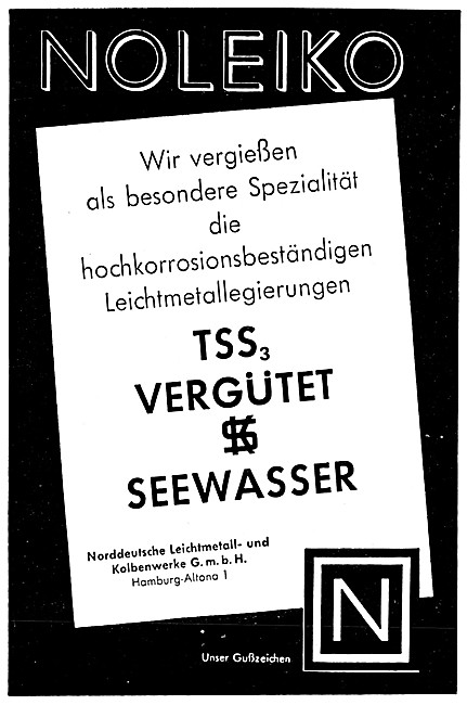 Norddeutsche Leichtmetal - TSS3 Vergutet & SEEWASSER             