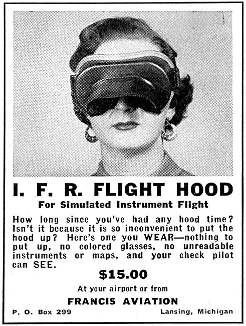Francis Aviation IFR Flight Hood                                 