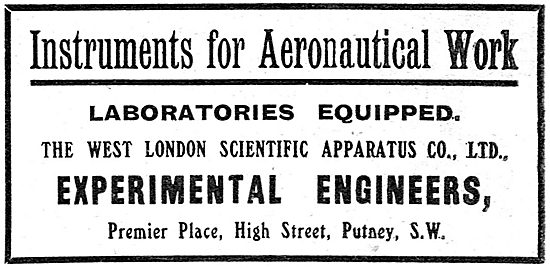 The West London Scientific Apparatus Co Ltd - Scientific Apparatu