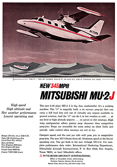 Mitsubishi MU-2                                                  